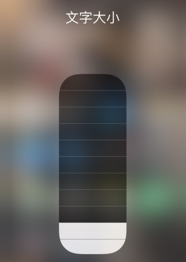 盈江苹果手机维修分享小技巧：在 iPhone 控制中心快速调节字体大小 